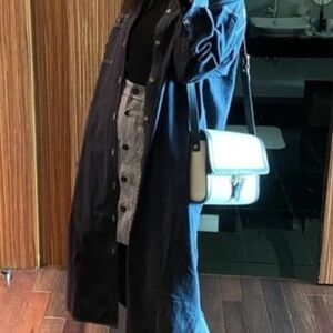 A.P.C. canvas messenger bag